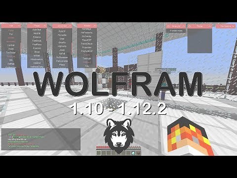 COMMENT UTILISER WOLFRAM SUR MINECRAFT