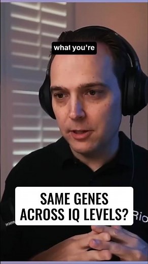 Same Genes Across IQ Levels? 🧬 #iq #iqtest #onlineiqtest