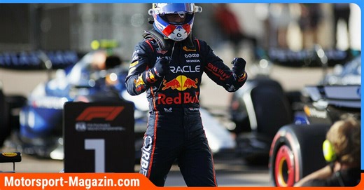 Formel 1 heute: Die Startaufstellung für das Rennen in Austin