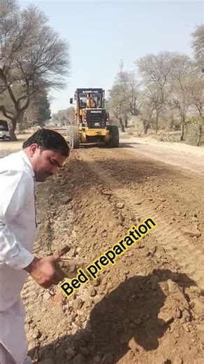Sub Grade bed preparation.#civilengineering #construction #roadconstruction #soilcompaction