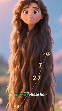 What Happens to Your Hair Every Single Day #haircycle #biology #shorts