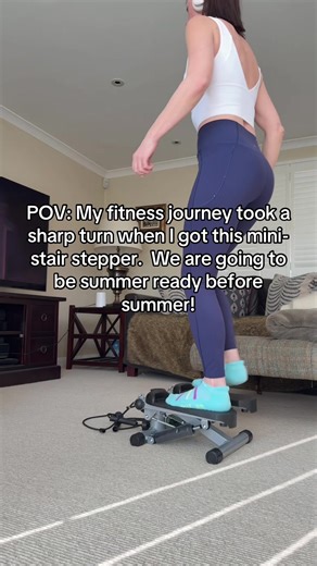 This mini stair stepper is an amazing price and can be life changing. Forget the long walks which are lovely but family, house, work all take up time so getting on here 10 minutes here and there has increased my steps! @AccueilPort #homeworkoutsforwomen #homeworkoutideas #homeworkoutequipment #stairstepper #homegymequipment