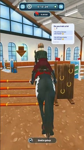 Let’s train! Ride the parcours at silverglade manor with me #sso #starstableonline
