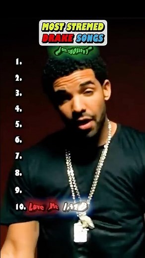 Drake's BIGGEST HIT Songs