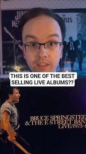 THIS is one of the best selling live albums?? #brucespringsteen