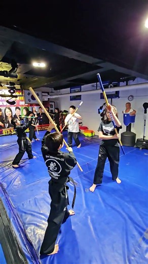 Dragonwarrior Taekwondo Black Belt Bo-staff Class