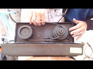 Drill Press Speed Change