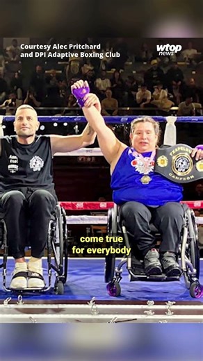 Adaptive boxing is a growing sport in the DC region