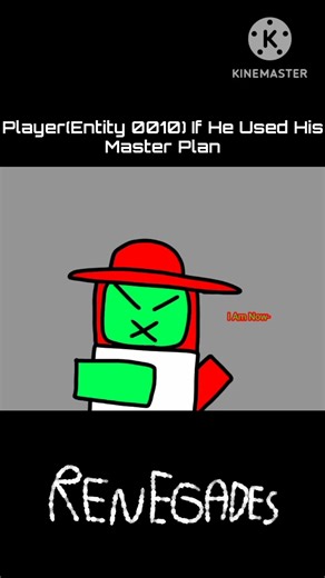 Player(Entity 0010) If He Used His Master Plan #roblox #renegades #masterplan