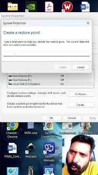 Save Your PC From Crashing! Restore Point Trick #Shorts
