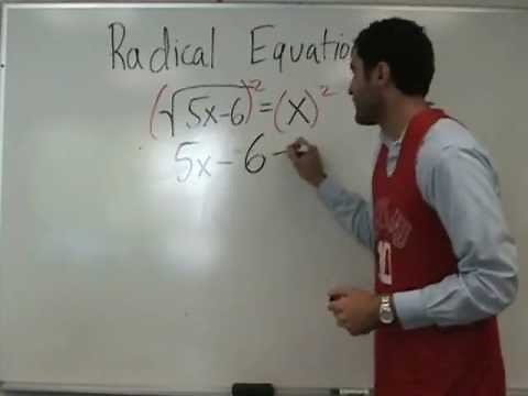 Algebra - Radical Equations