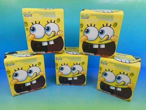 SPONGEBOB SQUAREPANTS MINI FIGURE WORLD SERIES 1 BLIND BOX MYSTERY OPENING