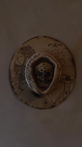 1.9K views · 22 reactions | The Mad Doctor This hat was a trip. Literally. Blends of esoteric vibes and ancient misunderstood knowledge, symbols and characters. #hat #westernfashion #hatmaker #customhat #esoteric #illustration #drawing #tattoo #ancient #mensfashion #mensstyle #womenstyle #womensfashion | Wild Hats | Facebook