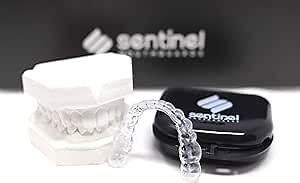 Sentinel Mouthguards 2mm Hard Night Guard for Teeth Grinding | Safest Materials | Made in USA | Lower Teeth
