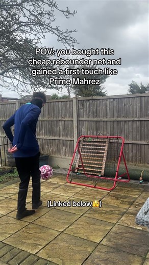 Improve Your First Touch with This Affordable Rebounder Net