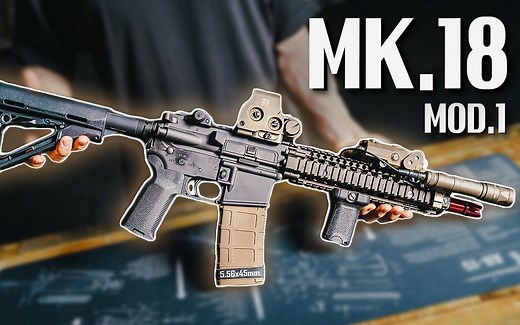 【转载】马路易 Tokyo Marui MK18 Mod 1 开箱及改装