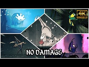 Hollow Knight: Silksong - Act 3 All Bosses (No Damage) + All Endings