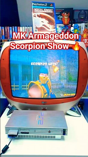 PS2 MORTAL KOMBAT ARMAGEDDON SCORPION GAMEPLAY 🔥🦂🔥