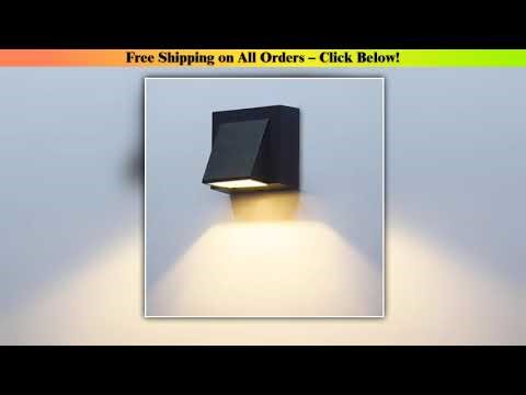Waterproof IP65 Outdoor Wall Light Aluminium 5W LED Wall Lamp Sconce Balcony Garden Decoration Ligh