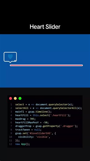 Fill the heart with love #programming #love #heart #htmlcss #javascript
