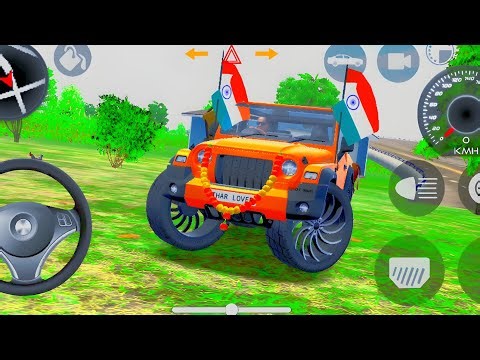Dollar (Song) Modified Mahindra Thar😈|| Indian Car Simulator 3D ||Android Gameplay Live