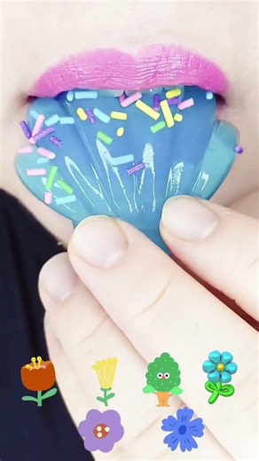 ASMR Seashell Jelly Eating Sounds #chewchewasmr575