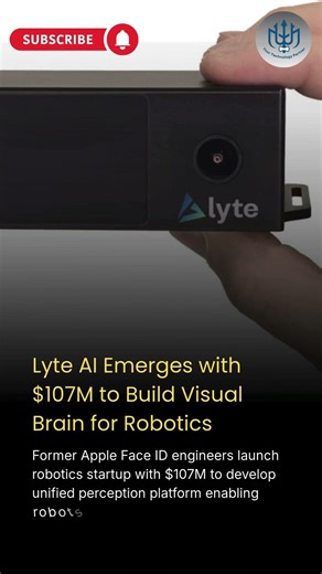 Lyte AI Emerges with $107M to Build Visual Brain for Robotics #ainews #news2026 #appdevelopment