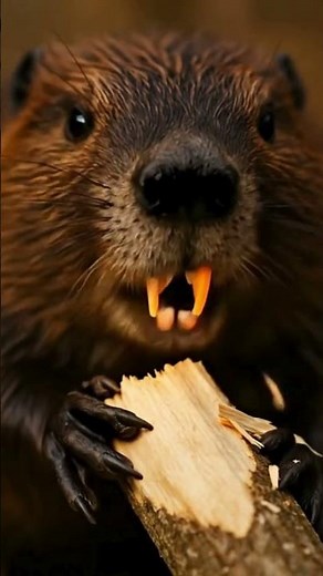 Beavers’ Teeth Never Stop Growing