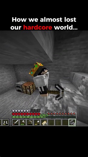 We miscalculated but we used our common sense...#minecraft