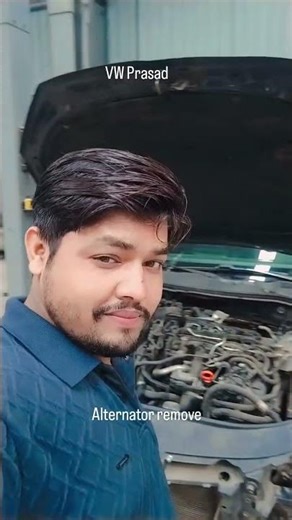 VW passat alternator remove