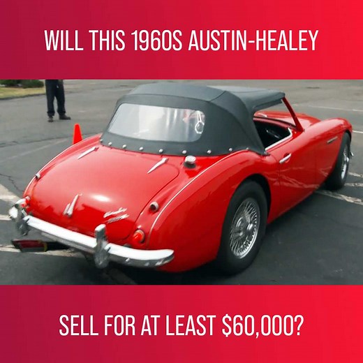 It's the Keels & Wheels Concours d'Elegance in Texas and the auction is in full swing. Will this meticulously restored Austin-Healey 3000 sell for the $60,000 price tag its owner is looking for? Watch more Chasing Classic Cars on discovery 👉: https://bit.ly/3qWLStF | Love Motoring