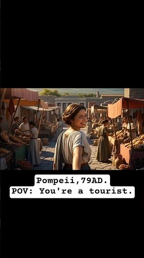POV: A Day in Pompeii, 79 AD #history