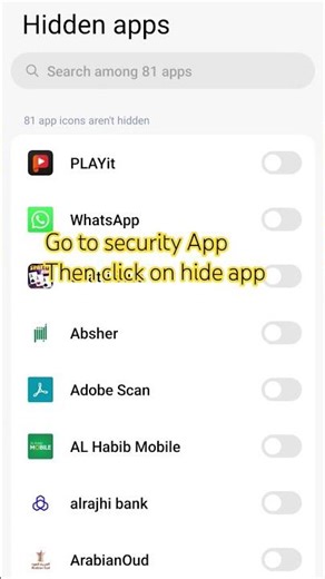 How to hide Apps on android mobile #Hideapp #hideappsettings