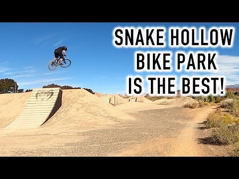 Snake Hollow Bike Park! THE BEST DIRT JUMPS! Saint George, Utah