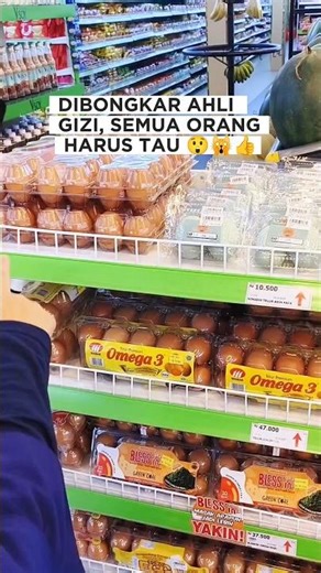 tips memilih telur omega dan biasa sesuai kebutuhan tubuh #lifehacks #tipsandtricks