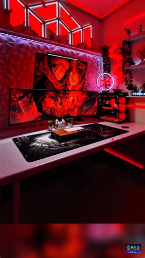 Crimson Setup — The Cleanest Red PC Build