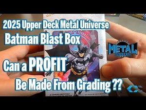 2025 Upper Deck Skybox Metal Universe Batman Blaster Box