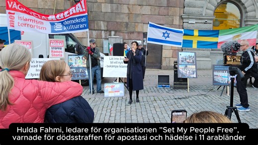 Framtid Sveriges Manifestation i Stockholm 26/10 2025: Demokrati - JA, islamism - NEJ! VAKNA SVERIGE! | Richard Conricus