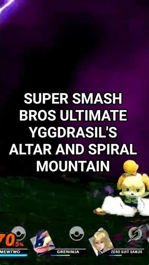 Super Smash Bros Ultimate Yggdrasil's Altar And Spiral Mountain