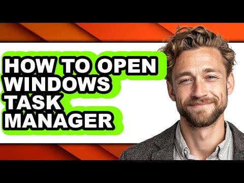 How to Open Windows Task Manager (only Way)
