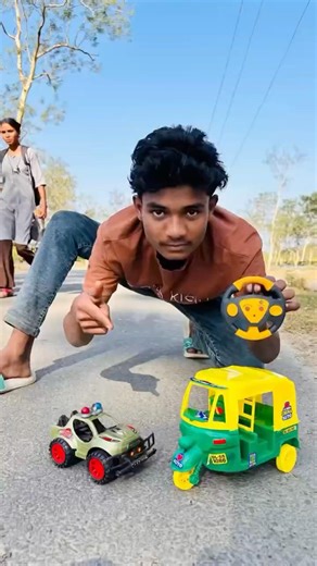 Green RC Car vs Auto Rickshaw Unboxing 😱