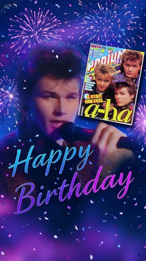 a-ha – The Bandstand 🎛️💜| Happy Birthday🎉 Morten and A-ha! ✨2026 | edit 80s 00s🎶