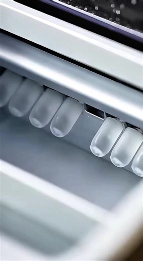 Ice ready in minutes, not hours ❄️✨ Say goodbye to empty trays and hello to nonstop chill—perfect ice, anytime you want. #IceMaker #HomeGadgets #KitchenFinds #TikTokMadeMeBuyIt #LifeHacks