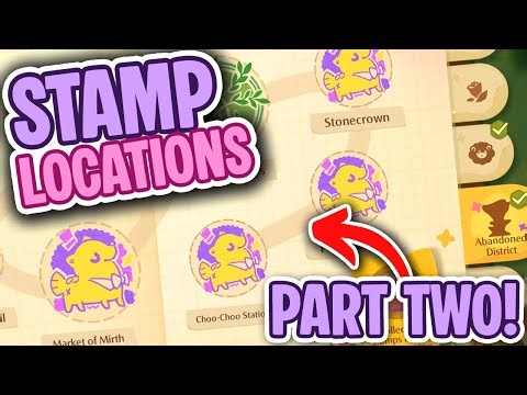 Infinity Nikki V1.11 Stamp Guide Part 2 (Stoneville & Abandoned District Locations)