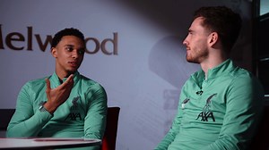 30K views · 275 reactions | James Milner quizzing Alexander-Arnold and Robertson? The interview you didn't know you needed 藍 | NBC Sports Soccer | Facebook