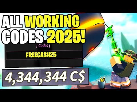 *NEW* ALL WORKING CODES FOR FISCH IN MARCH 2025! ROBLOX FISCH CODES