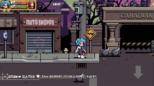 Scott Pilgrim Ex Rocket riding #scottpilgrim #game