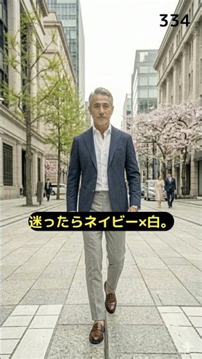 コーデーポイント・ネイビージャケット・白シャツ・グレースラックス#50代ファッション#50代コーデ#50代メンズファッション#アラフィフコーデ#大人カジュアル