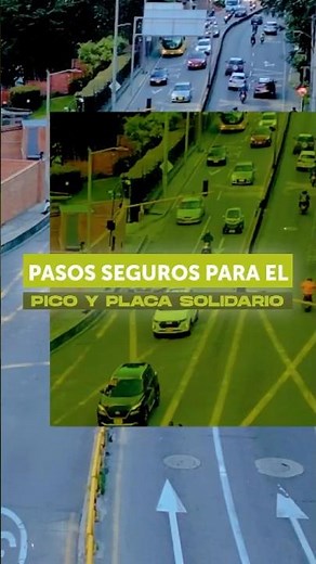 Steps to apply for the Pico y Placa Solidario in Bogotá. 🚘🤳 #Bogotá #mobility #shorts