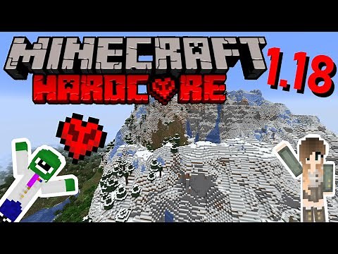 Hardcore Minecraft 1.18 - A Sleepless Night - Snapshot Survival Episode 1